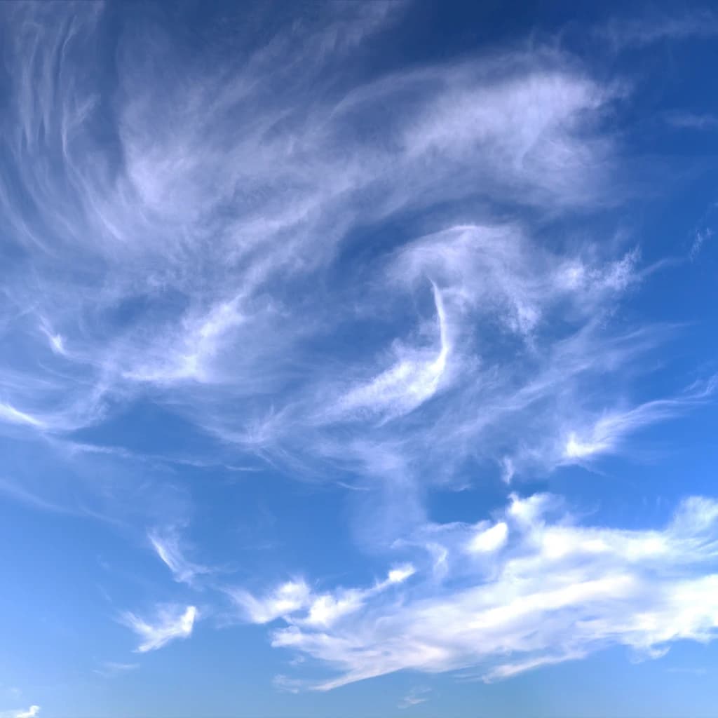 Fondo de cielo azul con nubes blancas